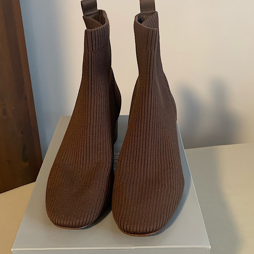 Everlane knit ankle boots….worn once